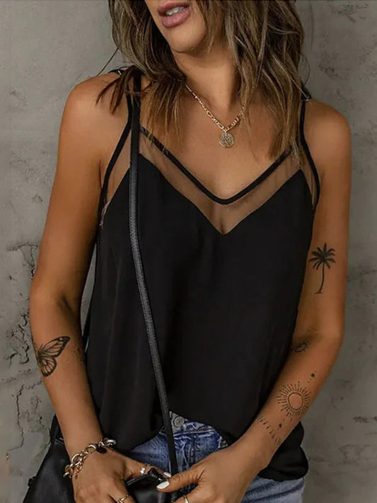 V-Neck Spaghetti Strap Cami